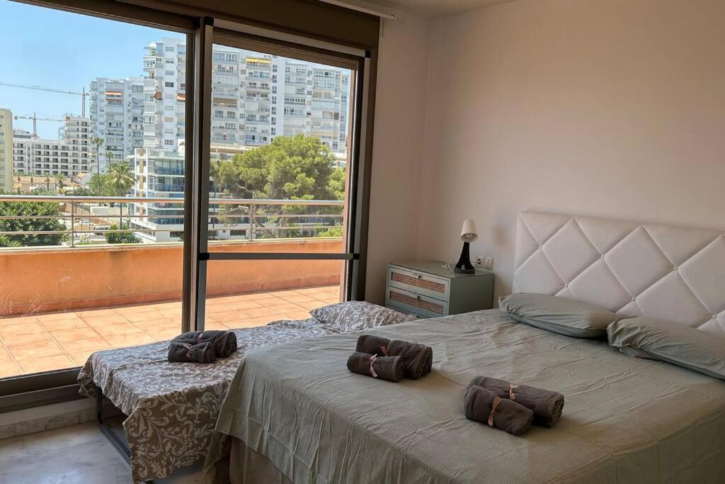 Ferienwohnung Atico Puerto Marina 2 Hab Con Piscina, 500M De La Plata Torremolinos Exterior foto
