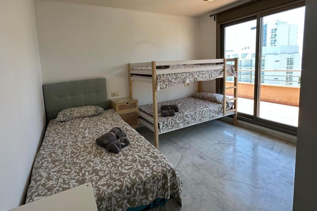 Ferienwohnung Atico Puerto Marina 2 Hab Con Piscina, 500M De La Plata Torremolinos Exterior foto