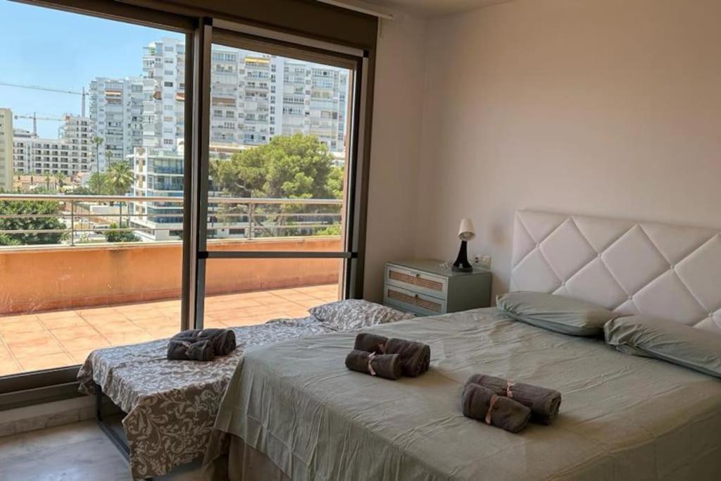 Ferienwohnung Atico Puerto Marina 2 Hab Con Piscina, 500M De La Plata Torremolinos Exterior foto
